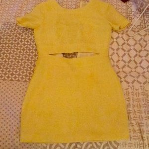 Yellow dress